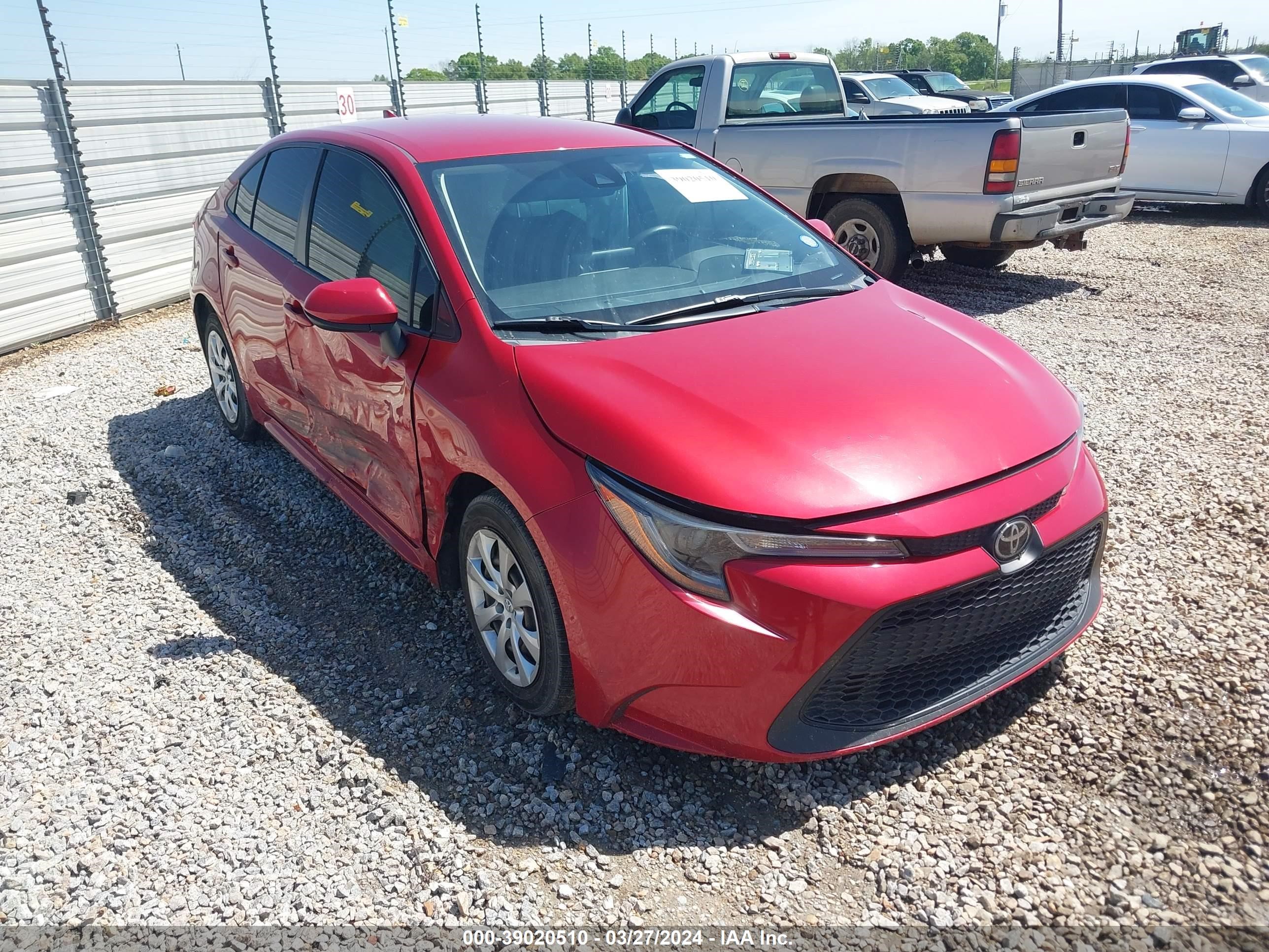 TOYOTA COROLLA 2021 jtdepmae7mj138282