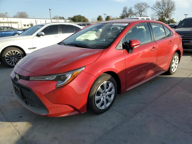 TOYOTA COROLLA LE 2021 jtdepmae7mj147841