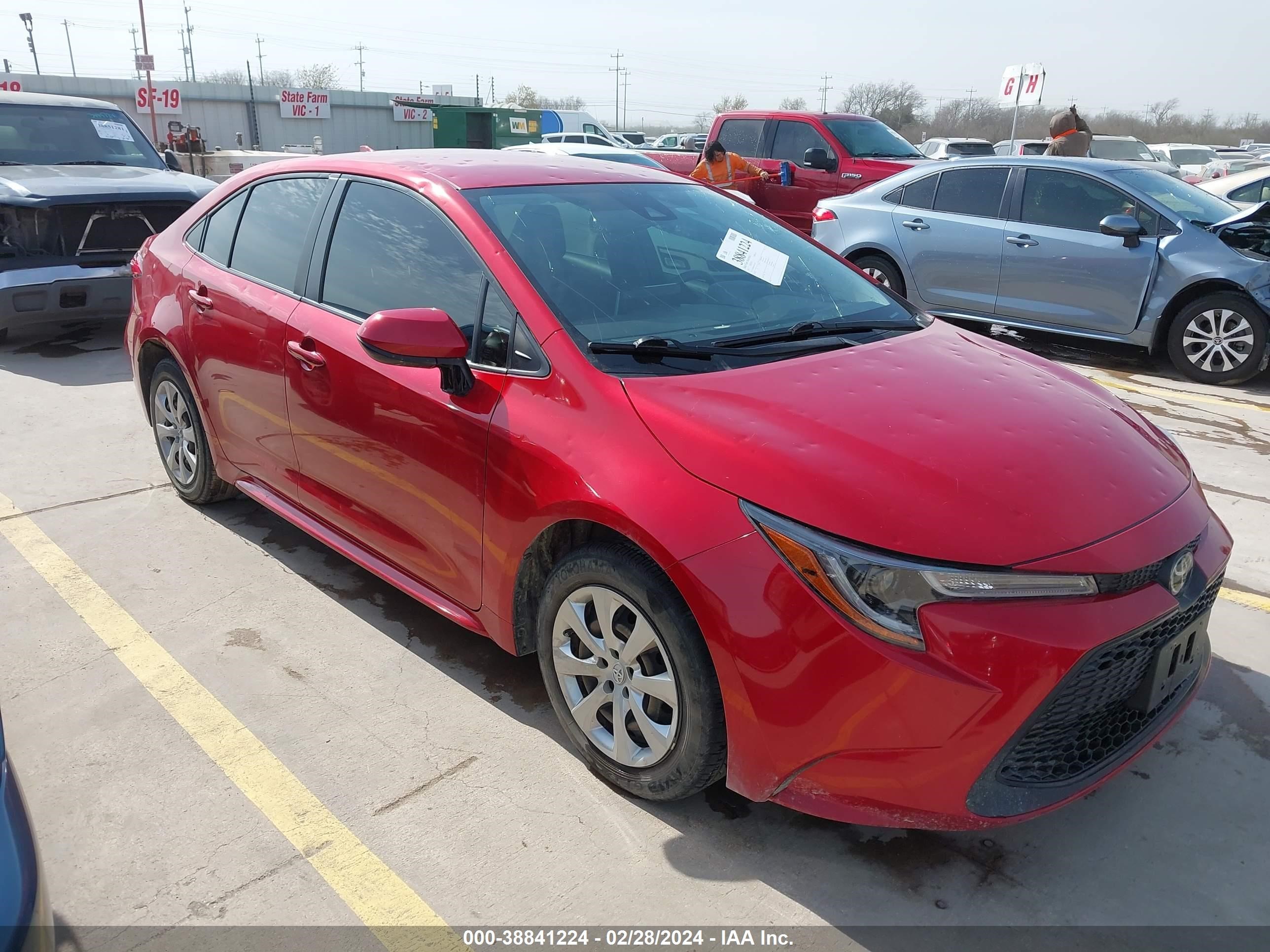 TOYOTA COROLLA 2021 jtdepmae9mj155729