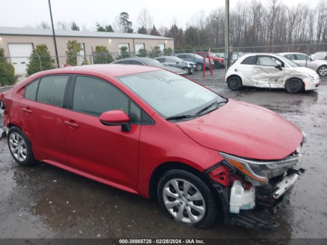 TOYOTA COROLLA 2020 jtdeprae0lj090779