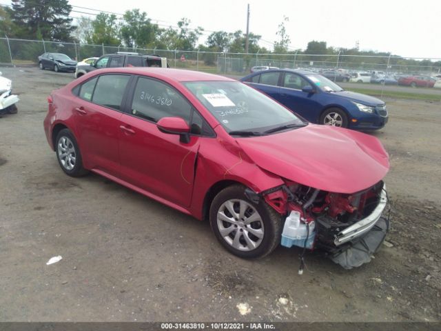 TOYOTA COROLLA 2020 jtdeprae1lj025486