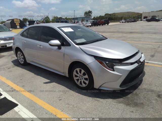 TOYOTA COROLLA 2020 jtdeprae2lj031412