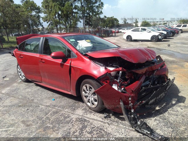 TOYOTA COROLLA 2020 jtdeprae2lj078116