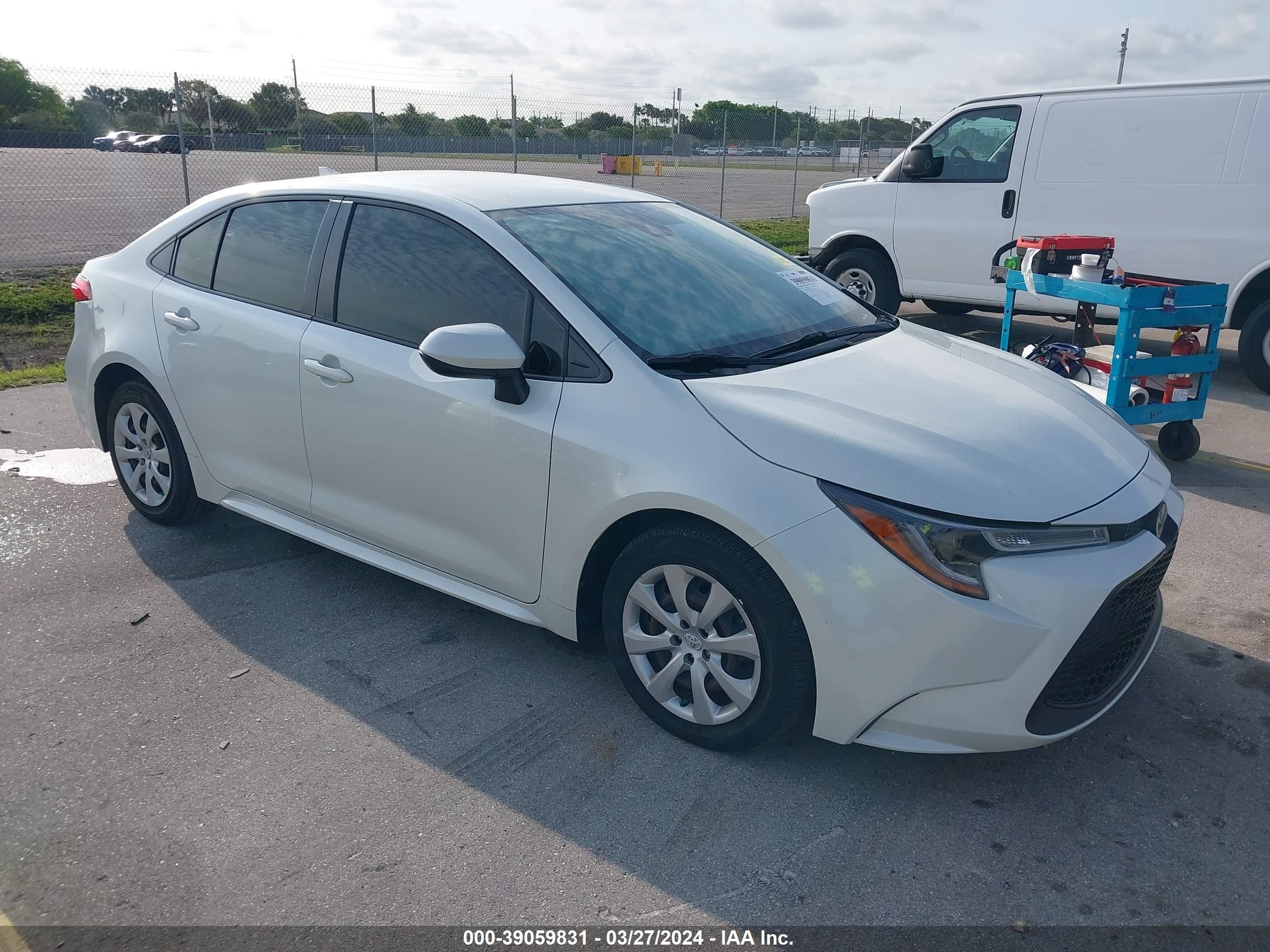 TOYOTA COROLLA 2020 jtdeprae2lj081386