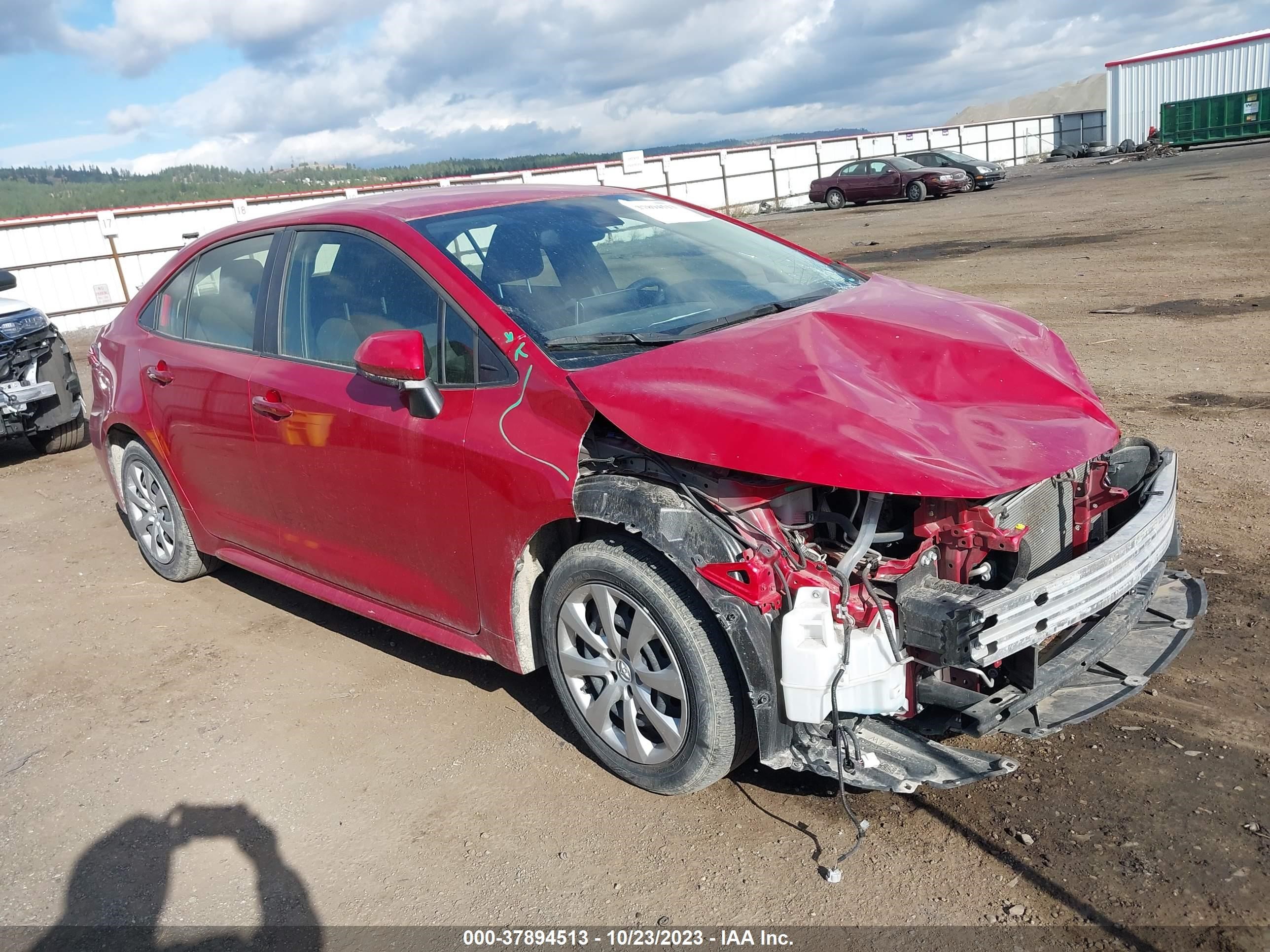 TOYOTA COROLLA 2020 jtdeprae2lj108098