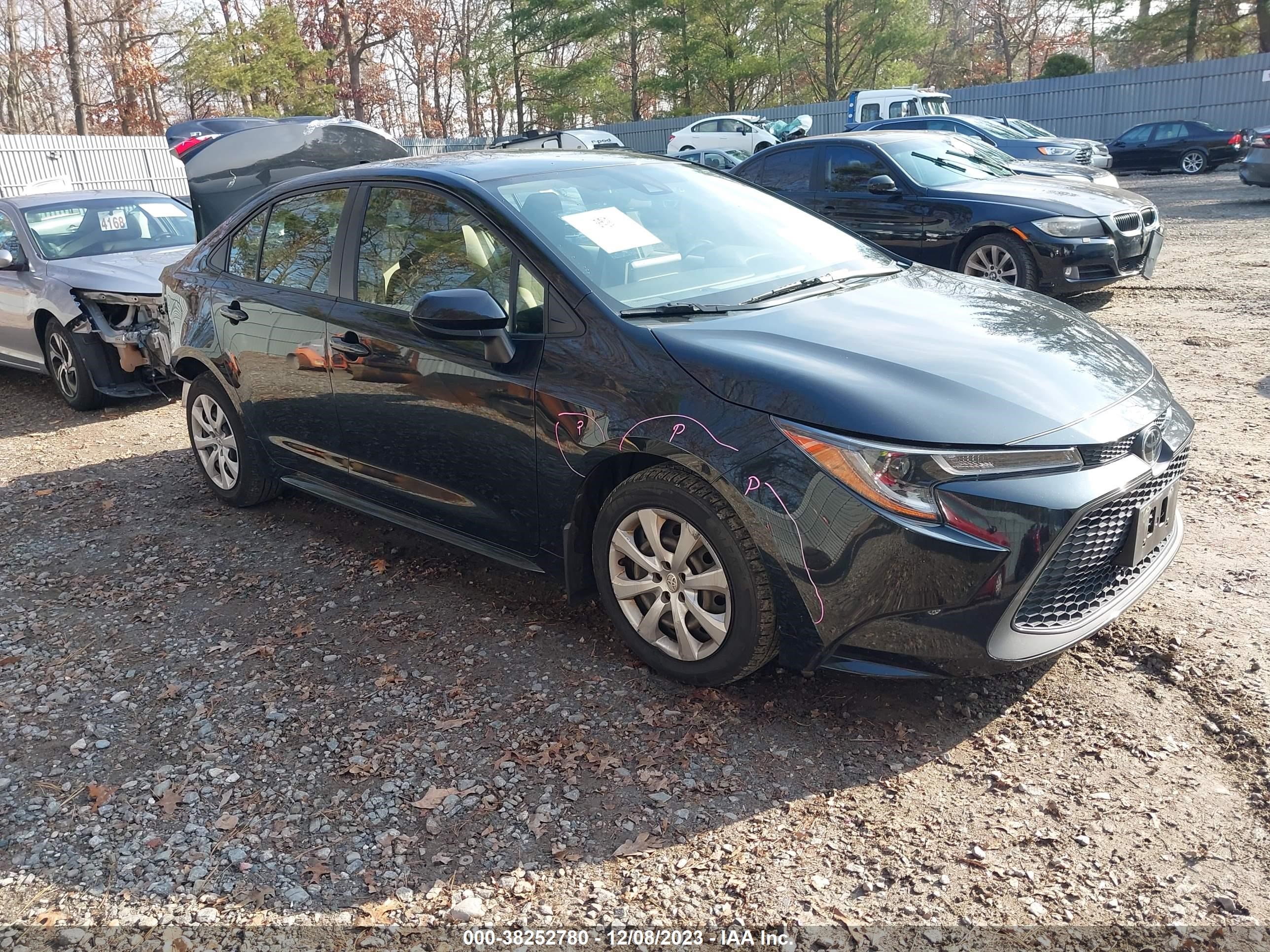 TOYOTA COROLLA 2020 jtdeprae3lj033721