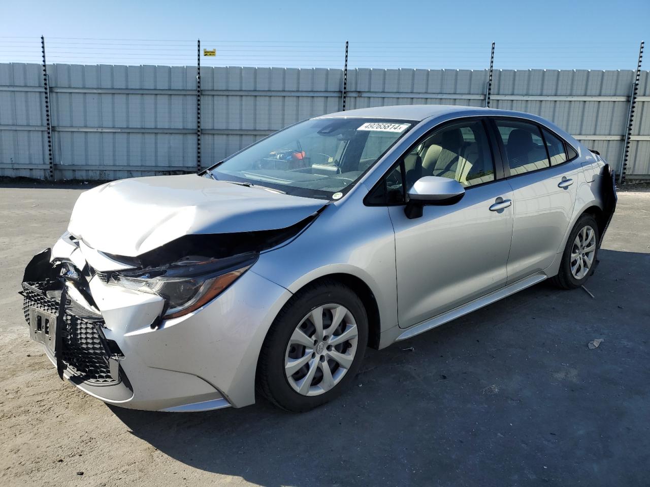 TOYOTA COROLLA 2020 jtdeprae3lj057064