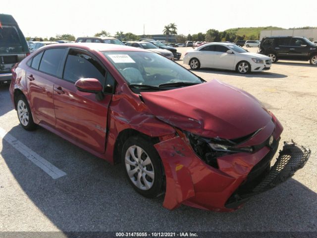 TOYOTA COROLLA 2020 jtdeprae5lj053033