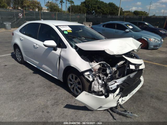 TOYOTA COROLLA 2020 jtdeprae5lj082175