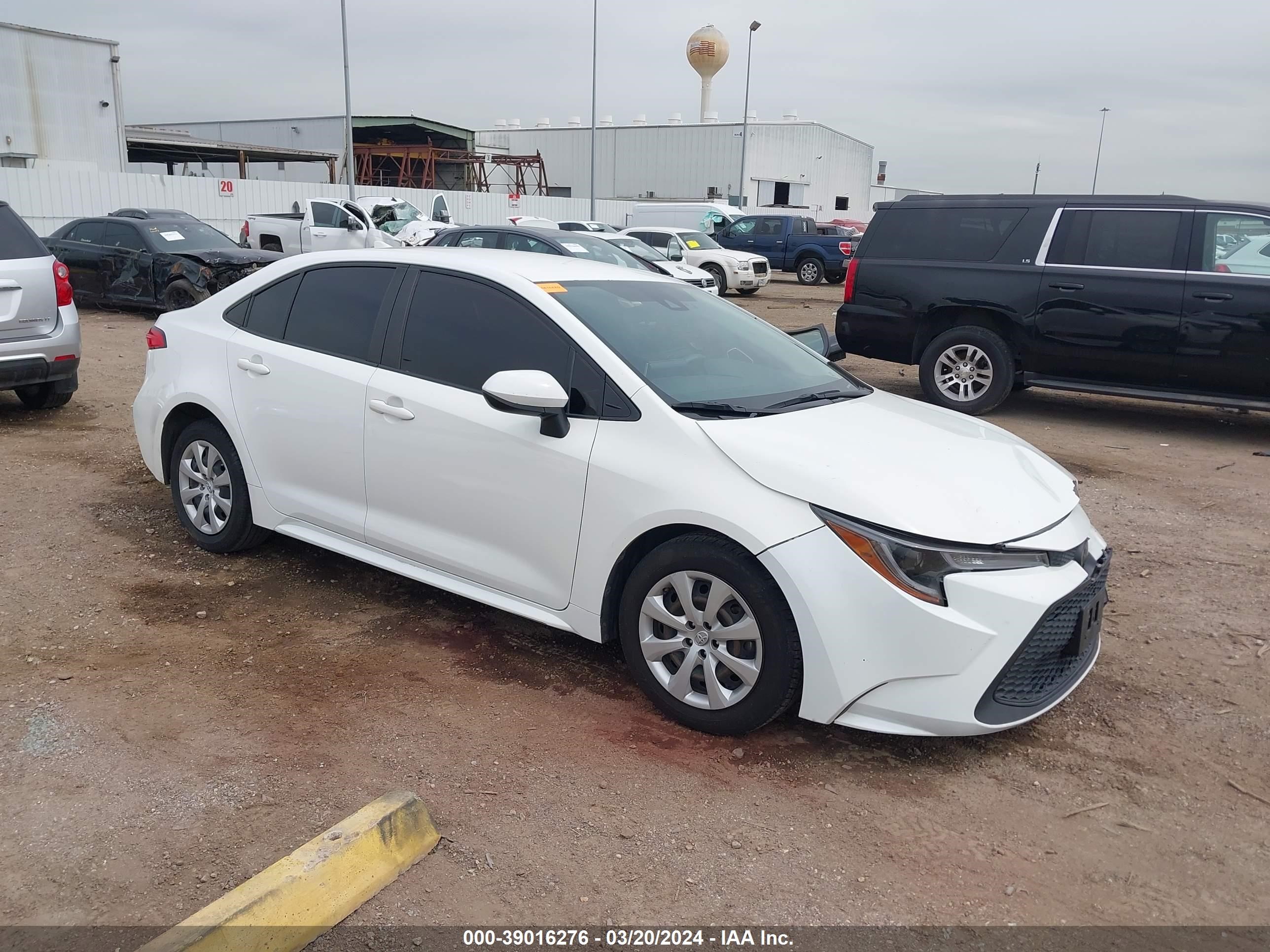 TOYOTA COROLLA 2020 jtdeprae5lj098585