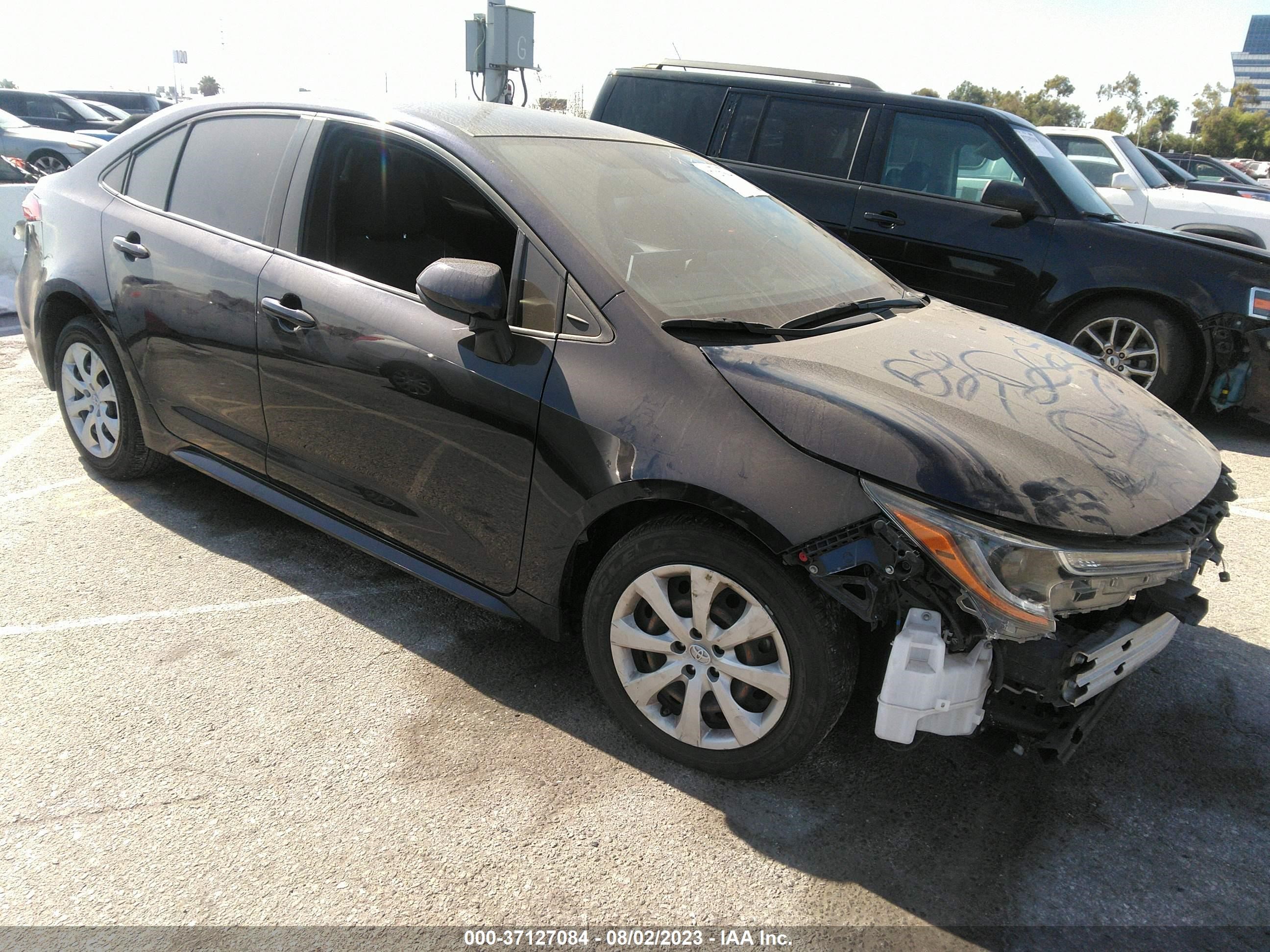 TOYOTA COROLLA 2020 jtdeprae6lj045054