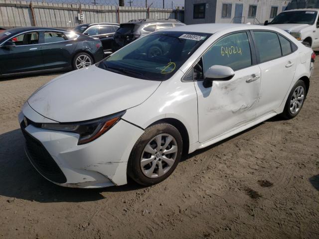 TOYOTA COROLLA LE 2020 jtdeprae6lj087448