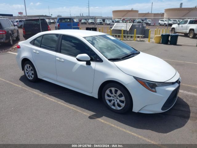 TOYOTA COROLLA 2020 jtdeprae6lj101672