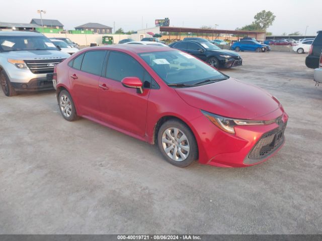 TOYOTA COROLLA 2020 jtdeprae7lj049730