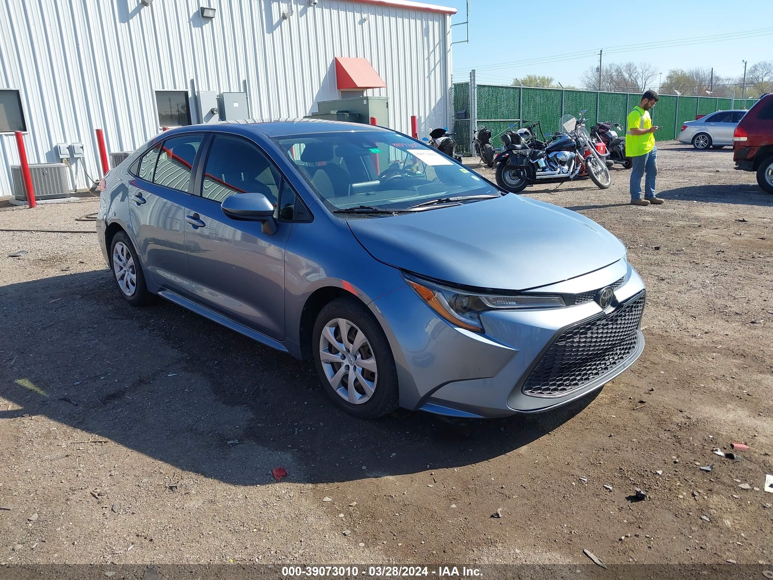 TOYOTA COROLLA 2020 jtdeprae7lj072652