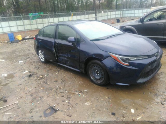 TOYOTA COROLLA 2020 jtdeprae7lj075017