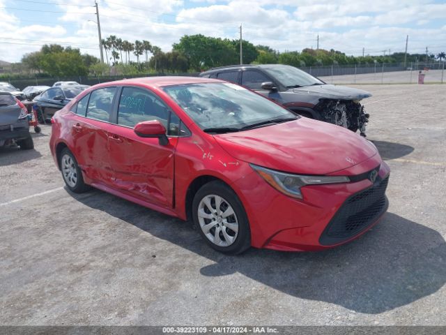 TOYOTA COROLLA 2020 jtdeprae7lj098541