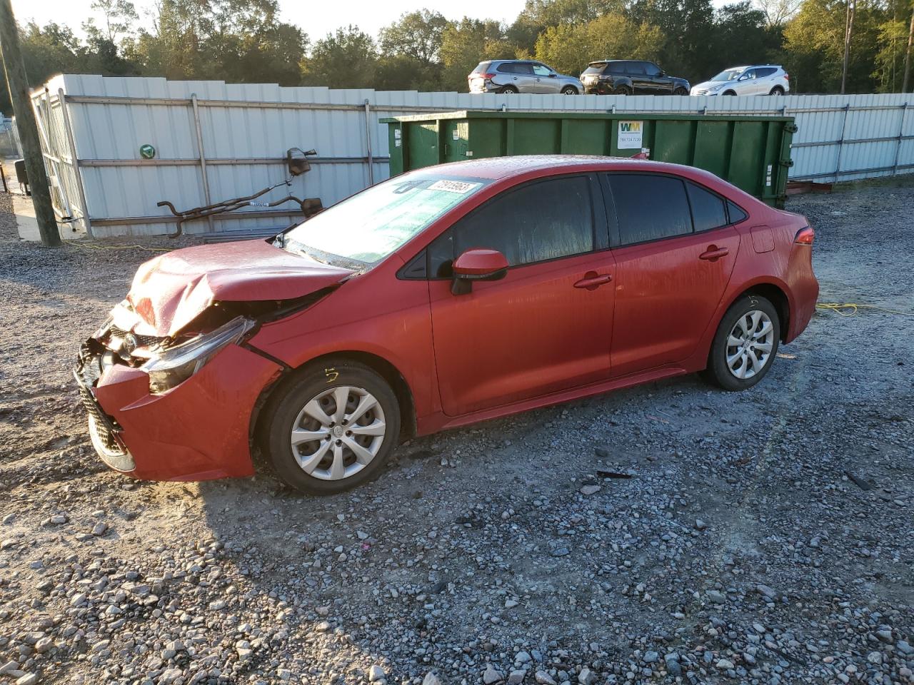 TOYOTA COROLLA 2020 jtdeprae7lj107206