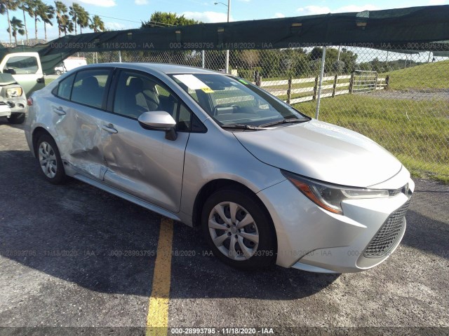 TOYOTA COROLLA 2020 jtdeprae8lj055505