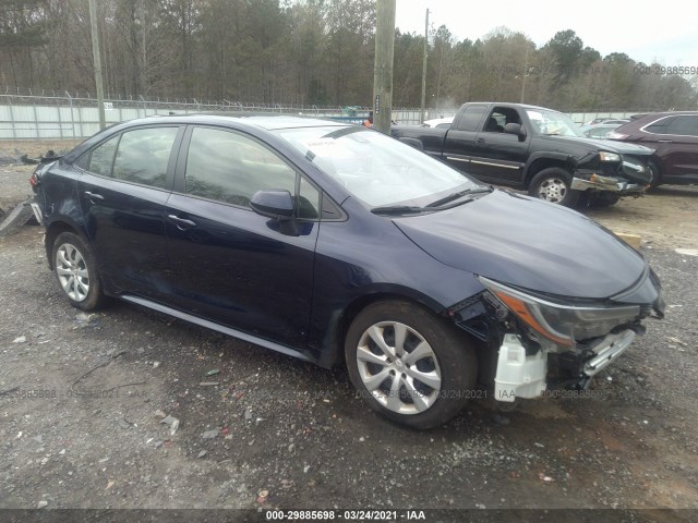 TOYOTA COROLLA 2020 jtdeprae8lj100815