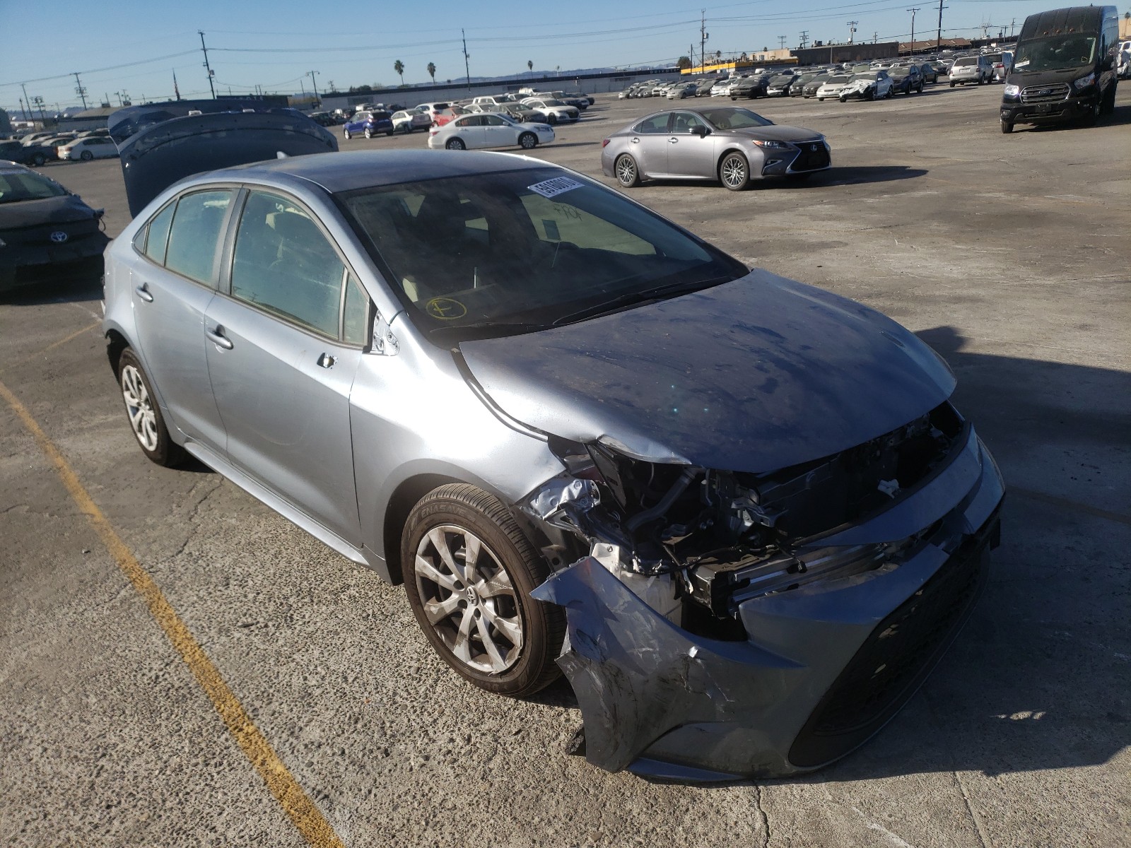 TOYOTA COROLLA LE 2020 jtdeprae8lj105982