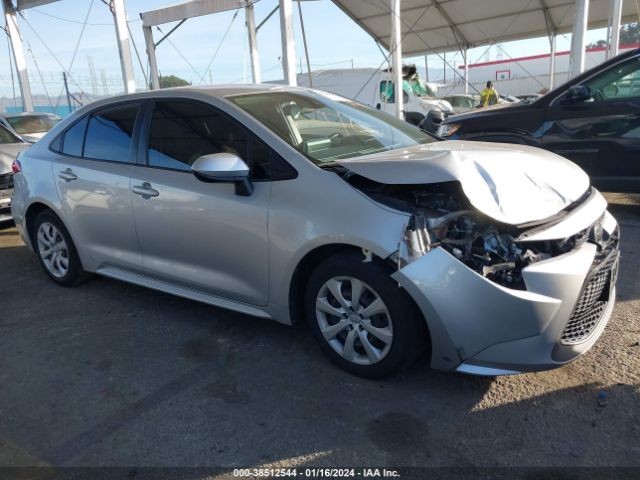 TOYOTA COROLLA 2020 jtdeprae9lj074435