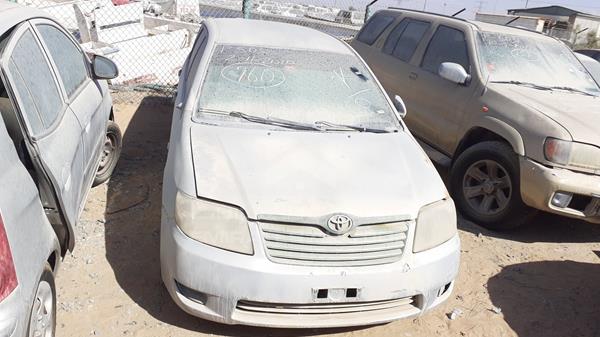 TOYOTA COROLLA 2006 jtder23e063171675