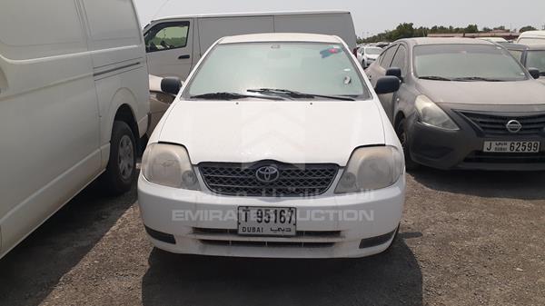 TOYOTA COROLLA 2001 jtdew23e410011883