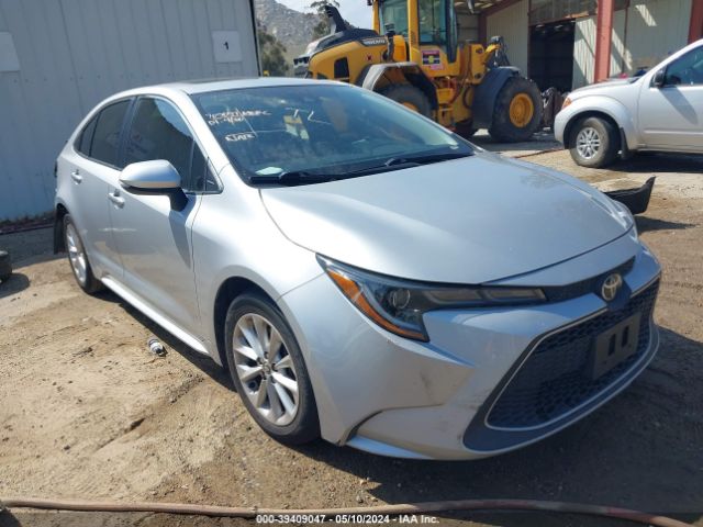 TOYOTA COROLLA 2020 jtdfprae3lj001176