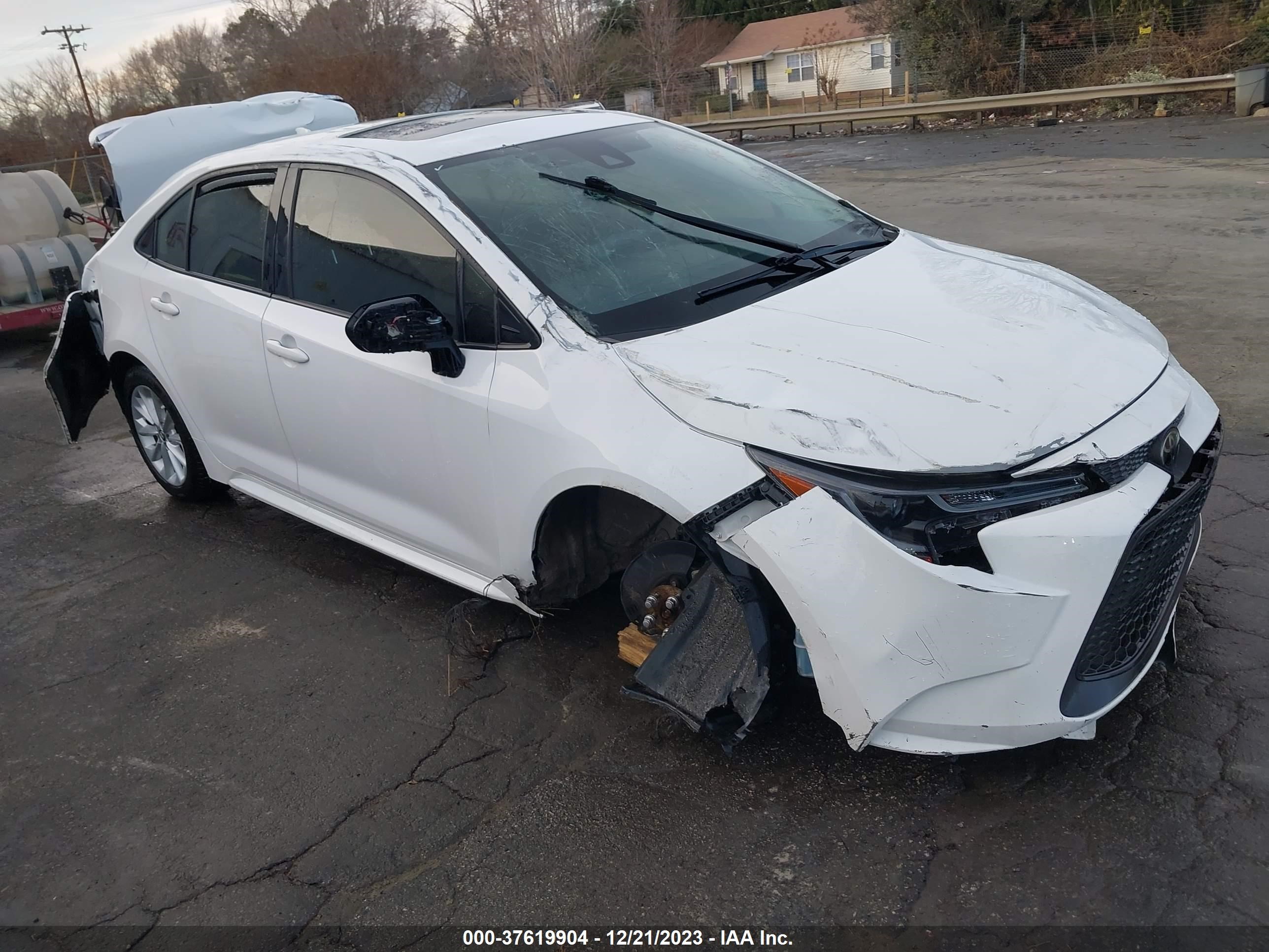 TOYOTA COROLLA 2020 jtdhprae0lj072540