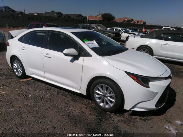 TOYOTA COROLLA 2020 jtdhprae4lj017184