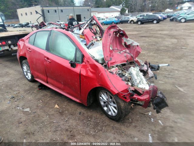 TOYOTA COROLLA 2020 jtdhprae7lj052320