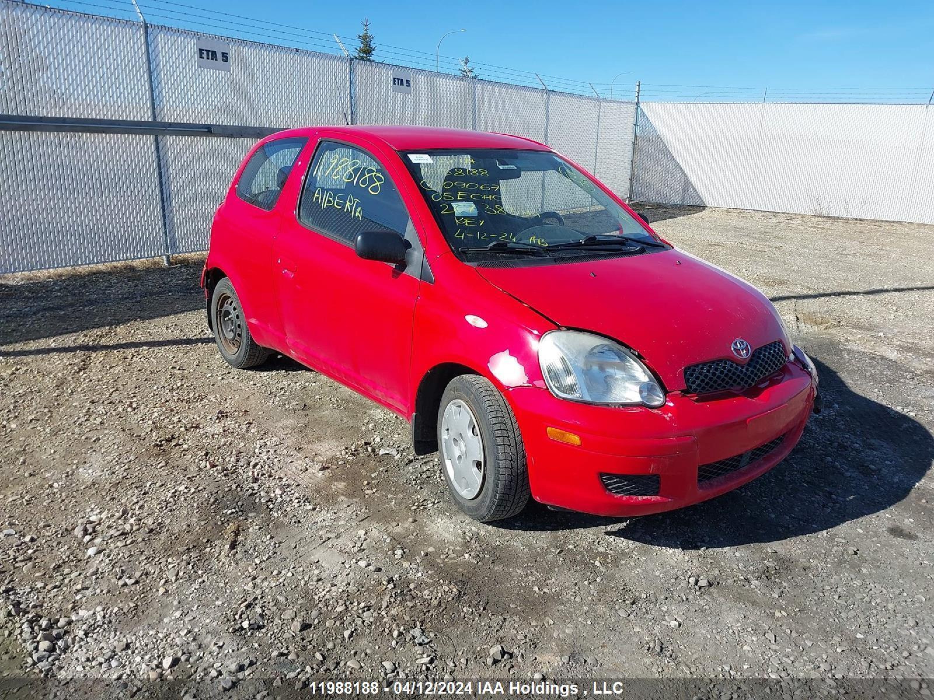 TOYOTA ECHO 2005 jtdjt123950090670