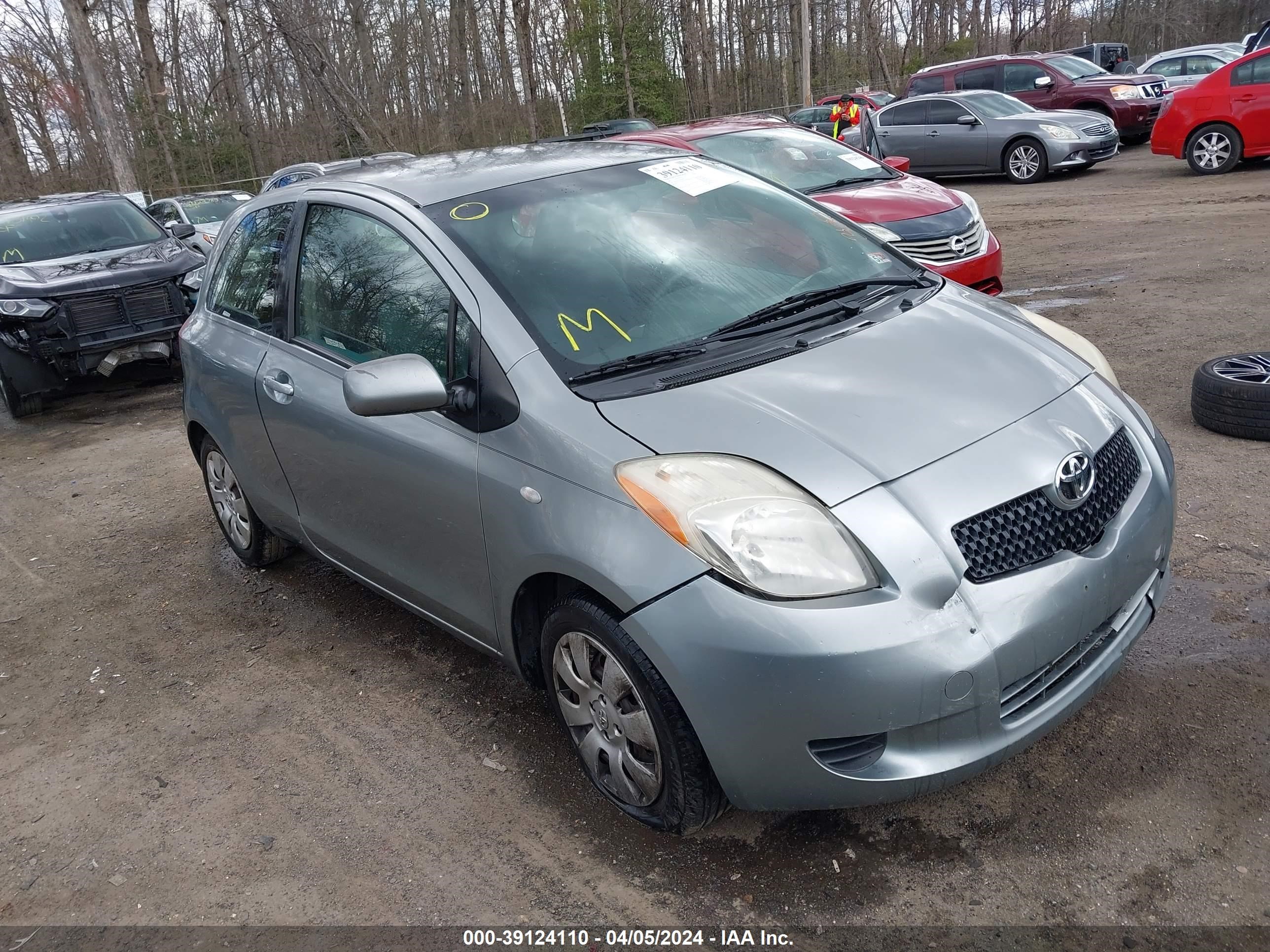 TOYOTA YARIS 2007 jtdjt903175118033