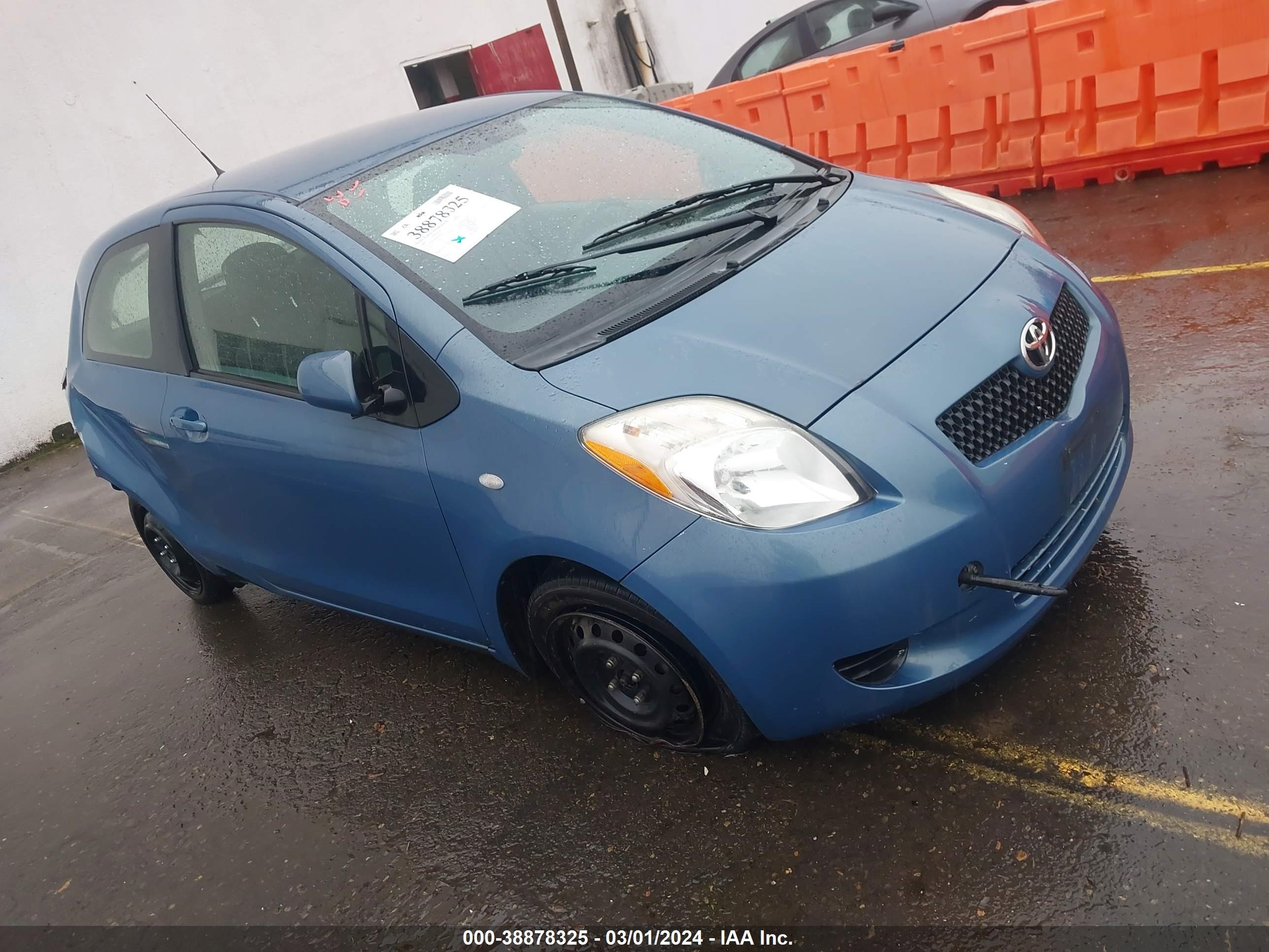 TOYOTA YARIS 2008 jtdjt903685185454