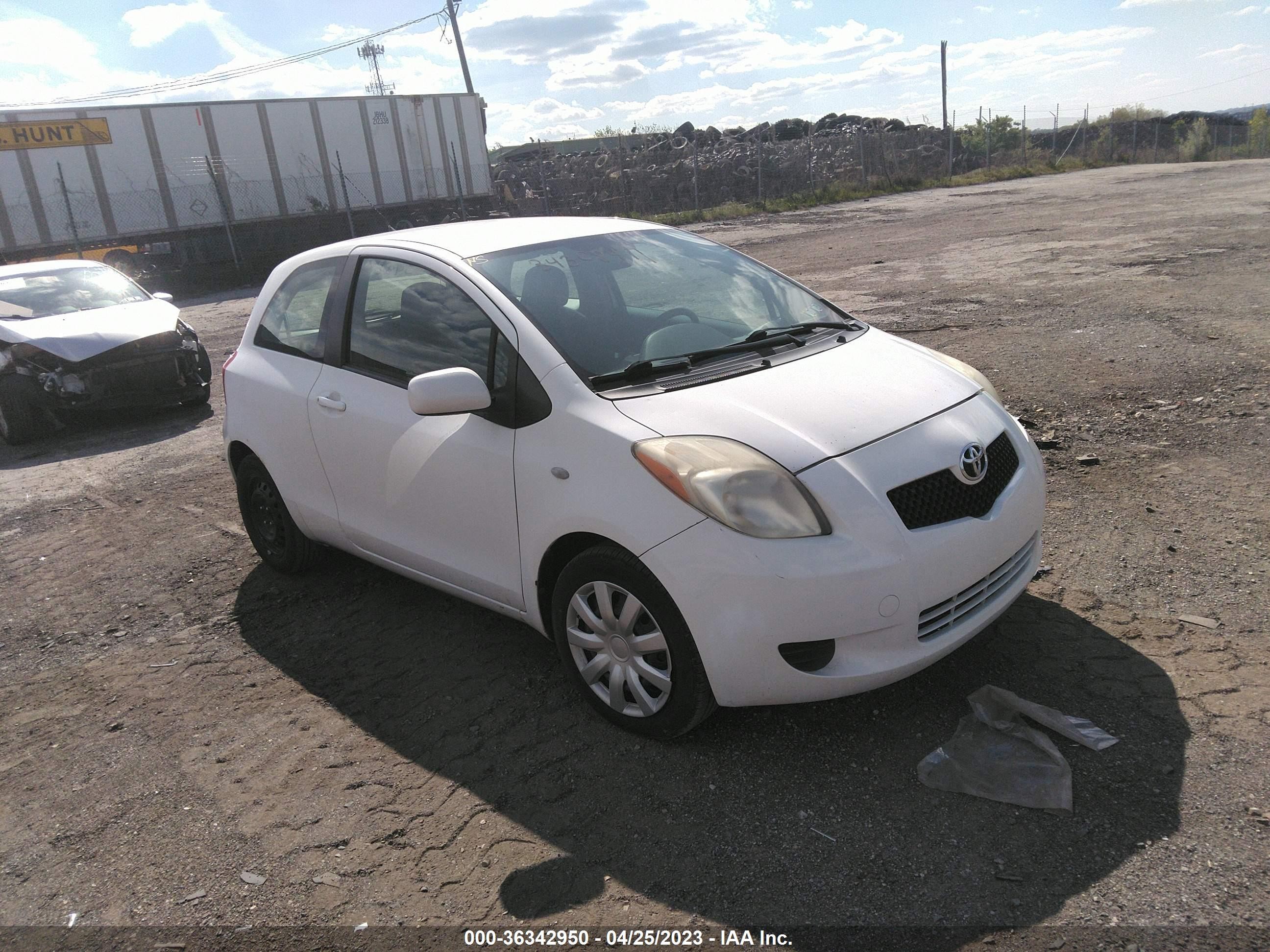 TOYOTA YARIS 2008 jtdjt903685214788