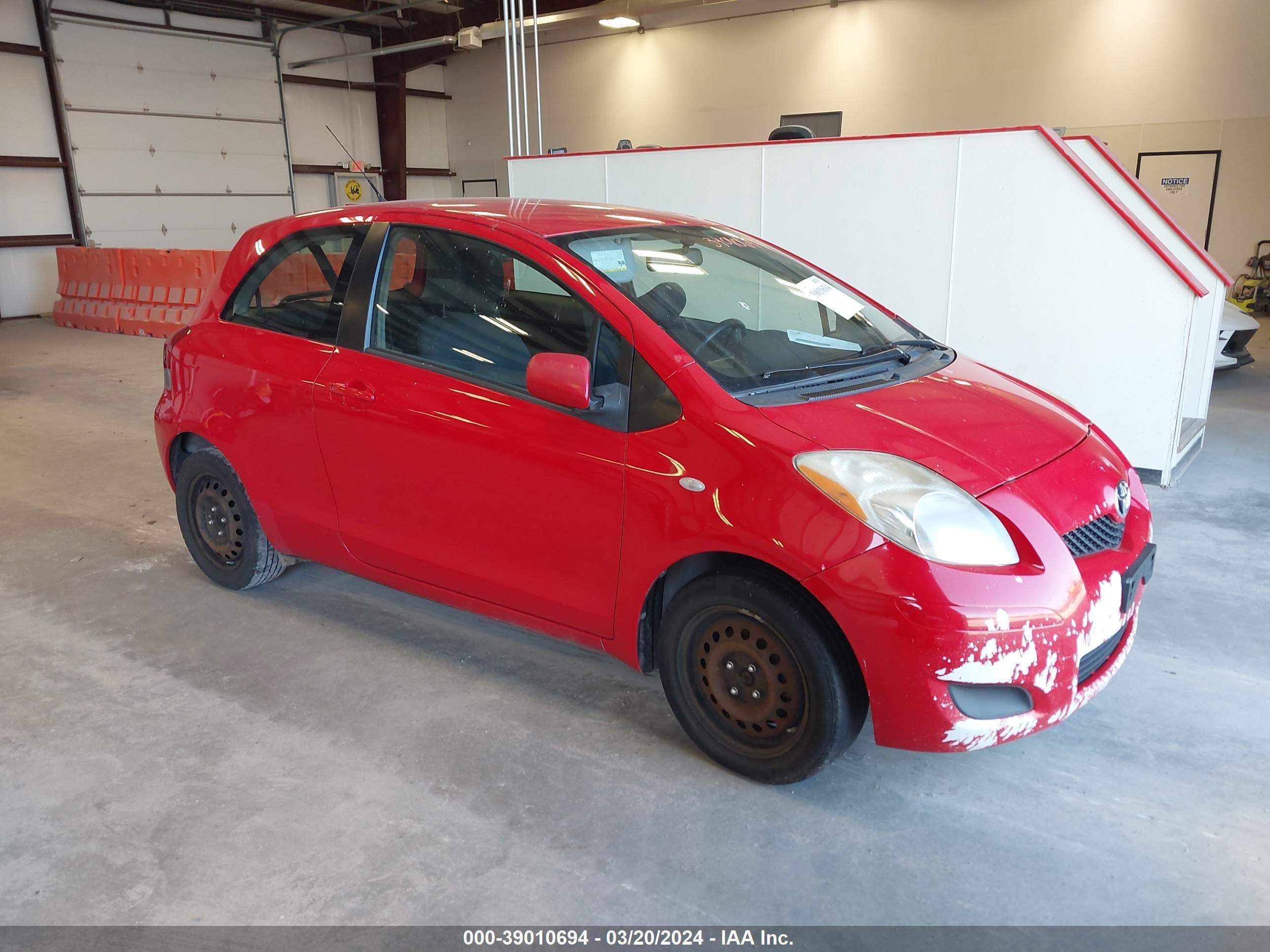 TOYOTA YARIS 2009 jtdjt903695237750