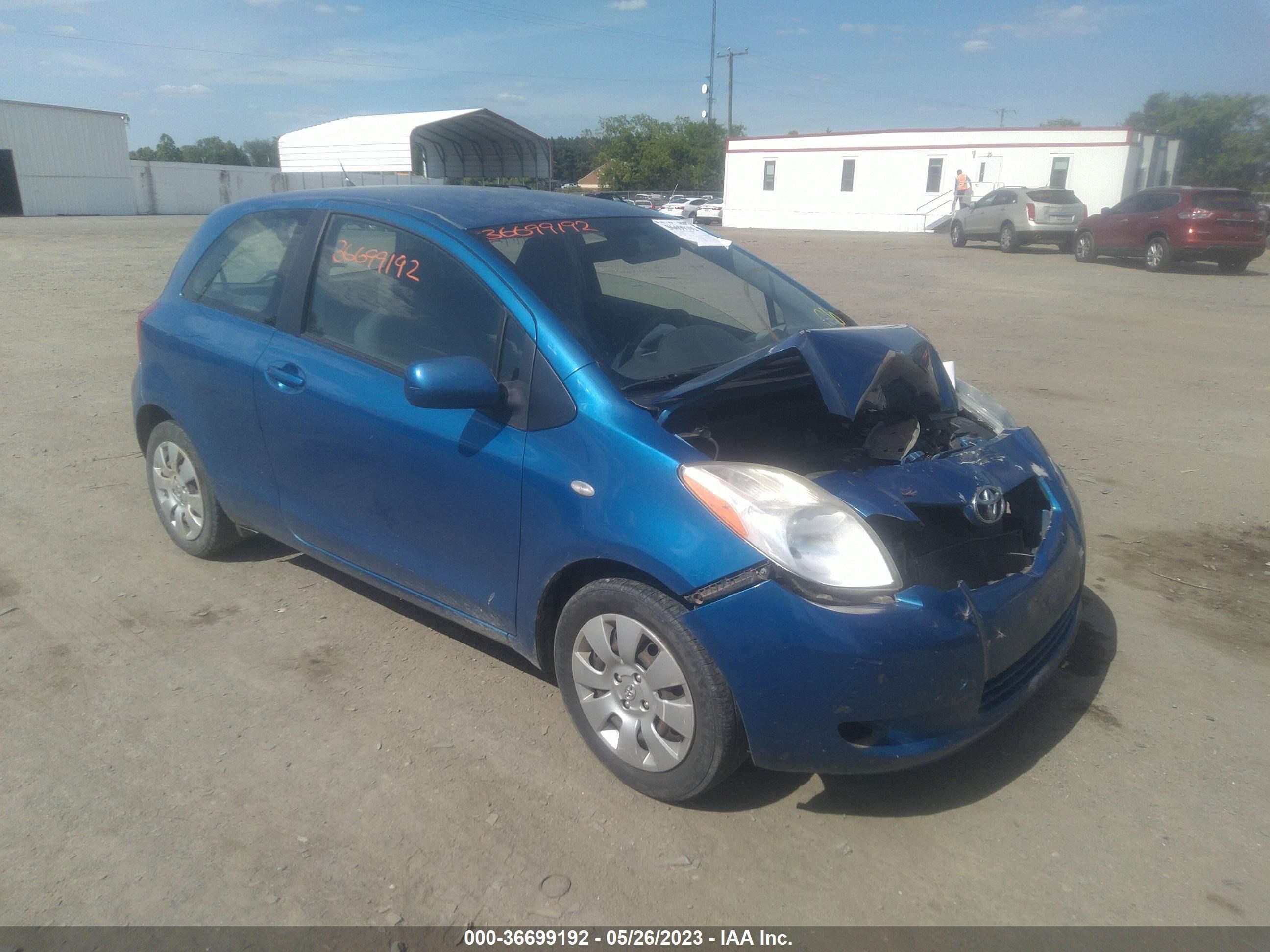 TOYOTA YARIS 2008 jtdjt903785181025