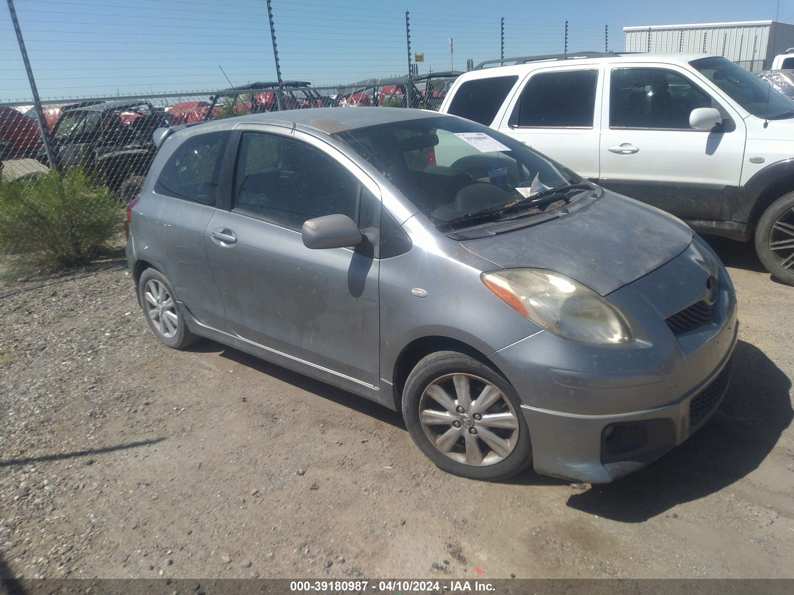 TOYOTA YARIS 2009 jtdjt903795236820