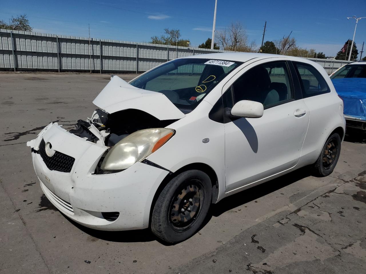 TOYOTA YARIS 2008 jtdjt923085162409