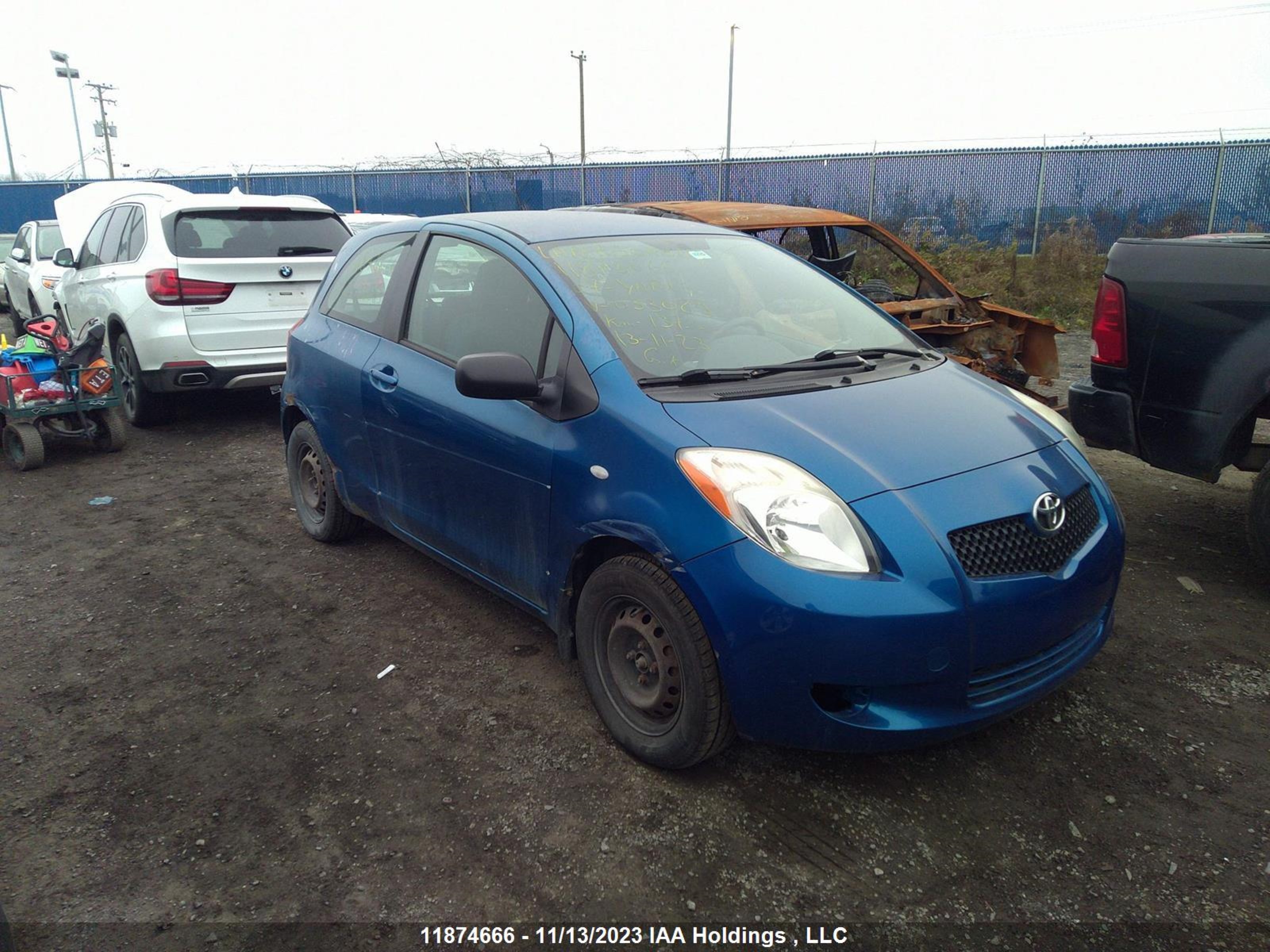 TOYOTA YARIS 2007 jtdjt923175033089