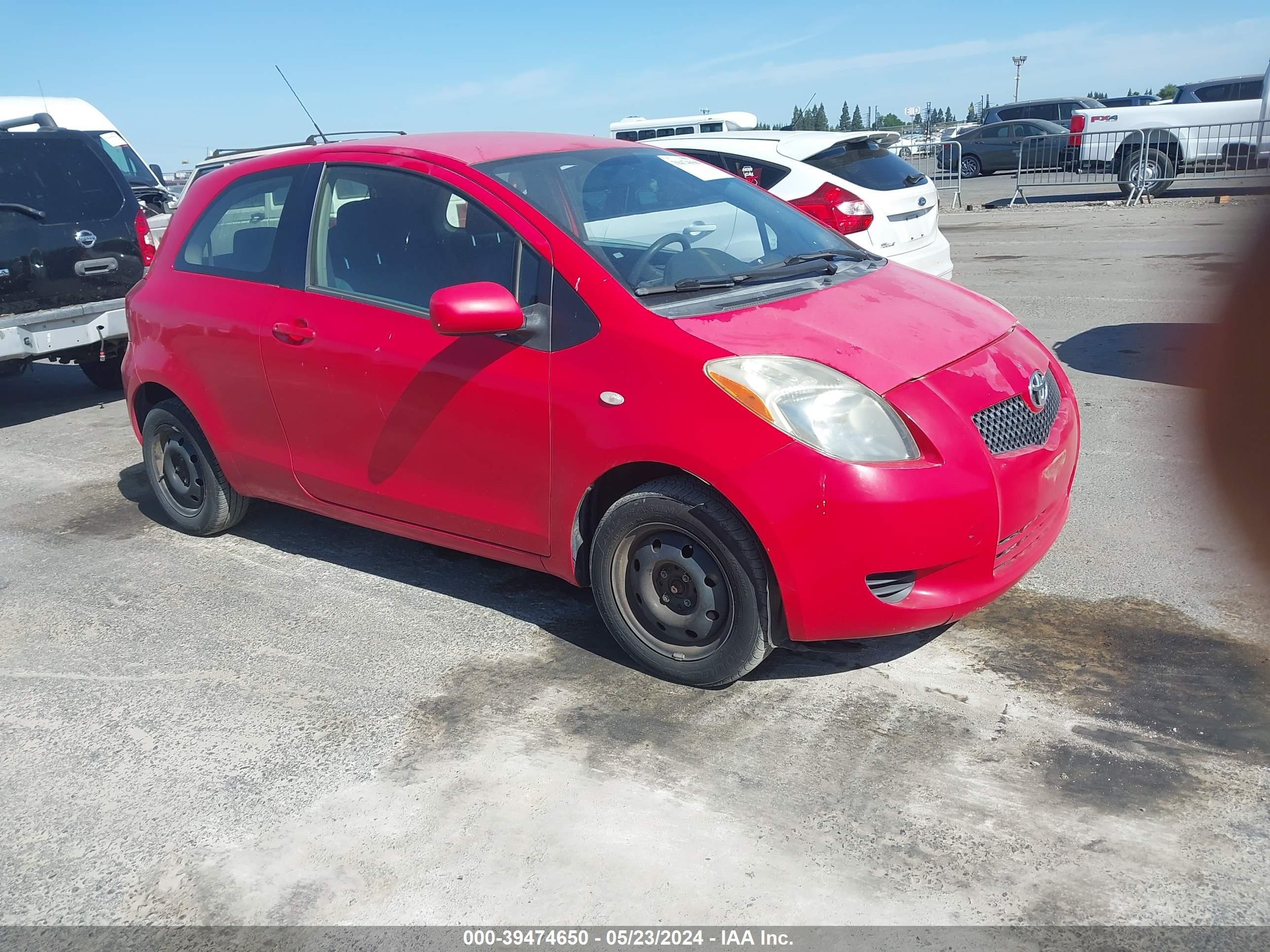 TOYOTA YARIS 2007 jtdjt923175054475