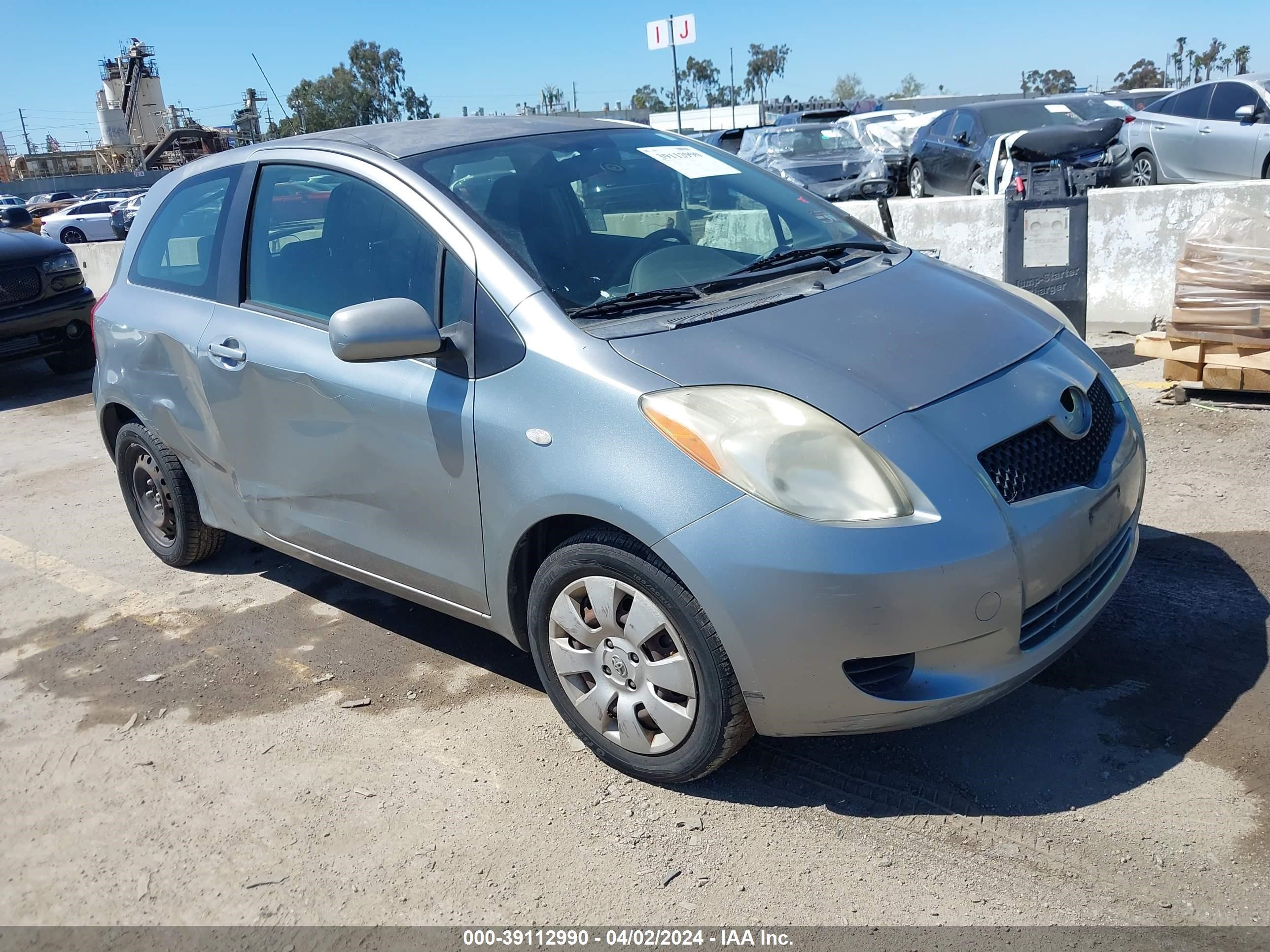 TOYOTA YARIS 2007 jtdjt923275089610