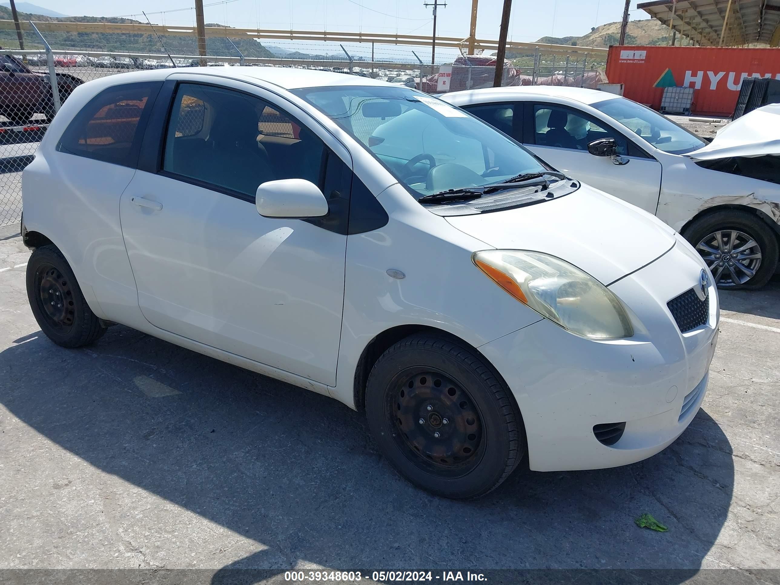 TOYOTA YARIS 2007 jtdjt923275115753