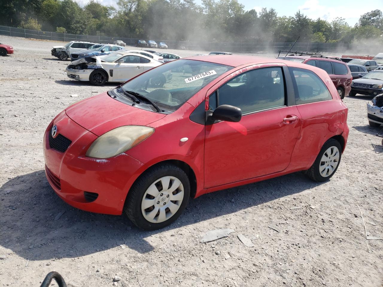 TOYOTA YARIS 2007 jtdjt923375097618