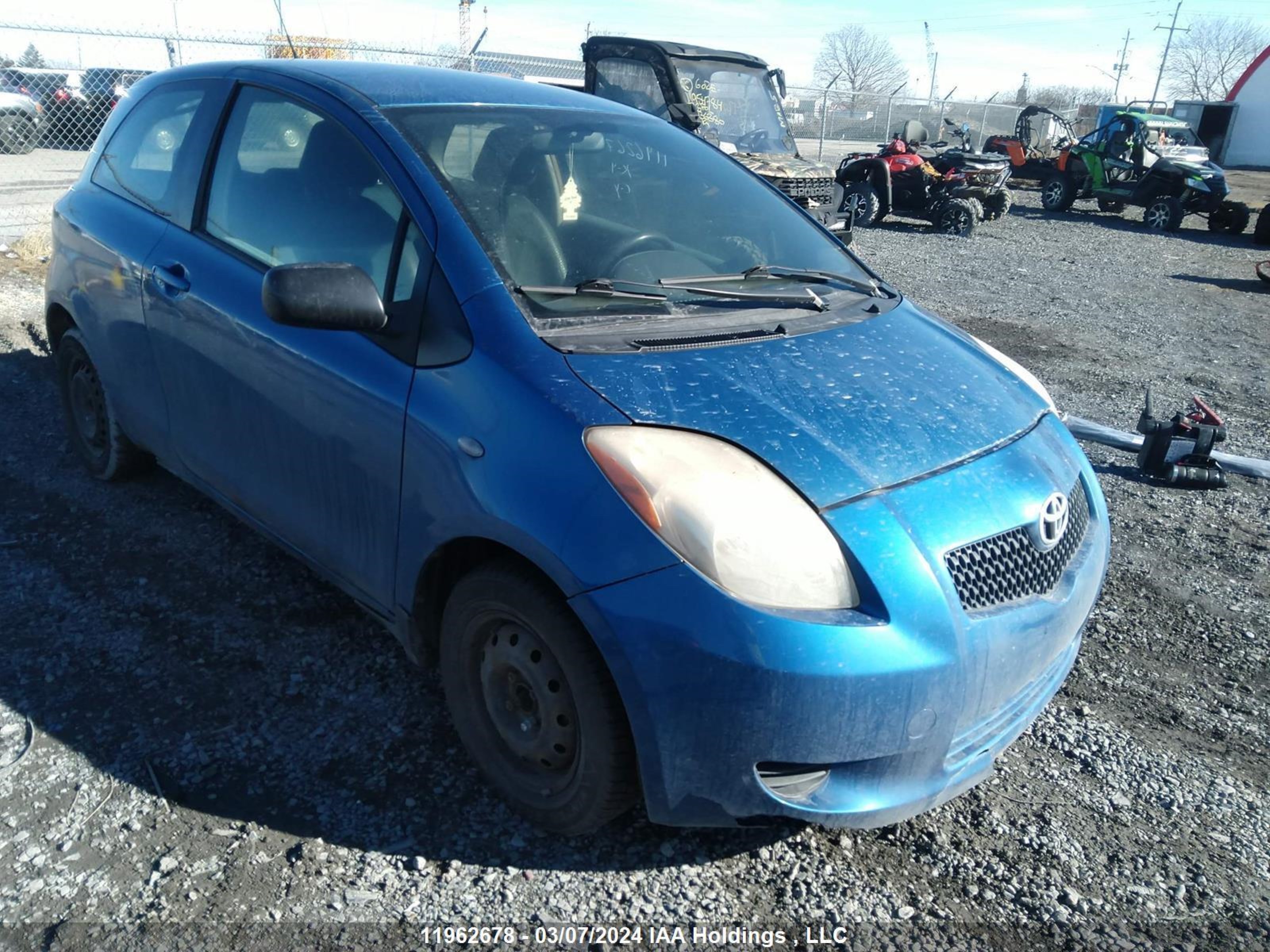 TOYOTA YARIS 2007 jtdjt923375103997