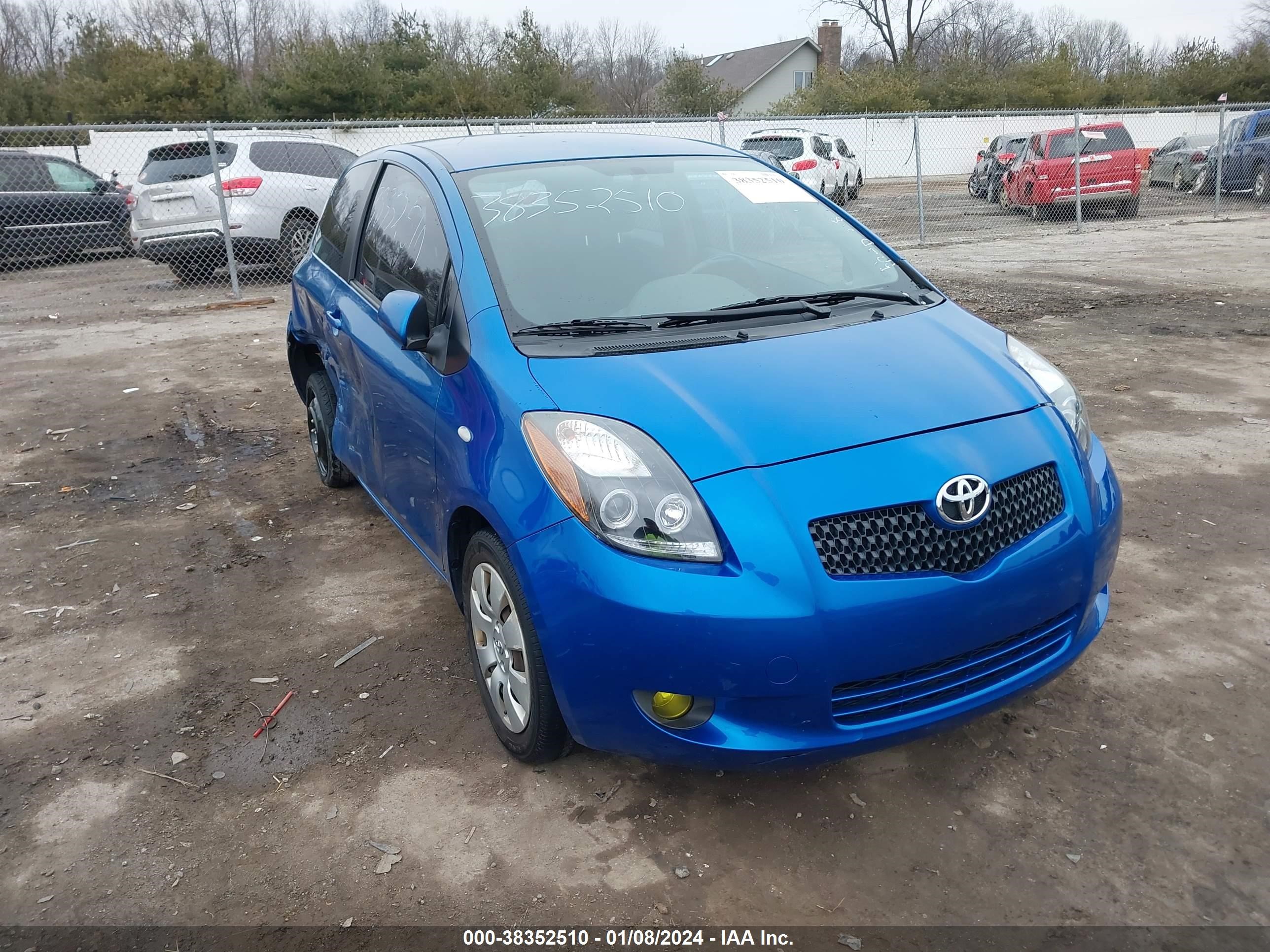 TOYOTA YARIS 2007 jtdjt923375135705