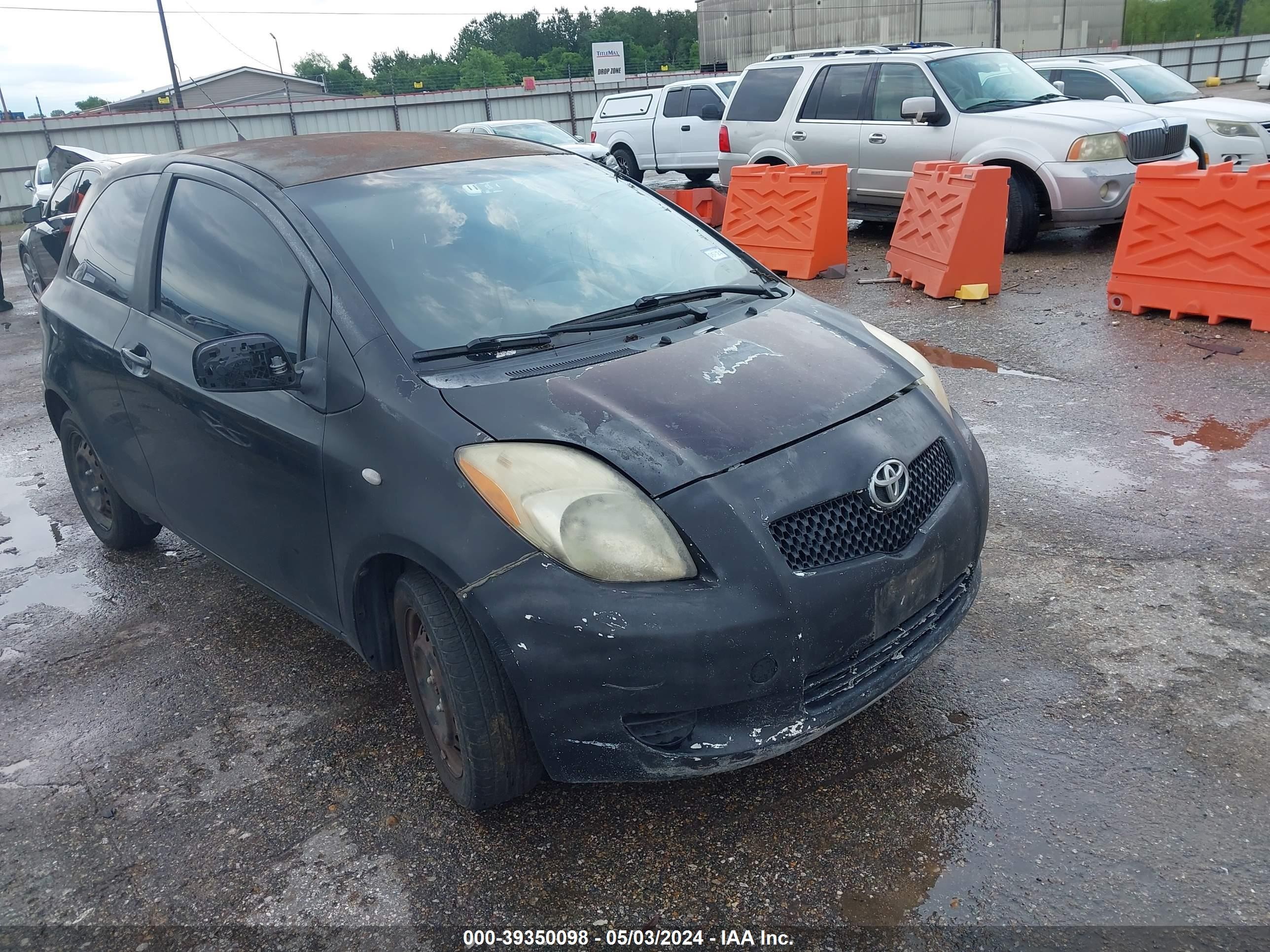 TOYOTA YARIS 2008 jtdjt923385174375