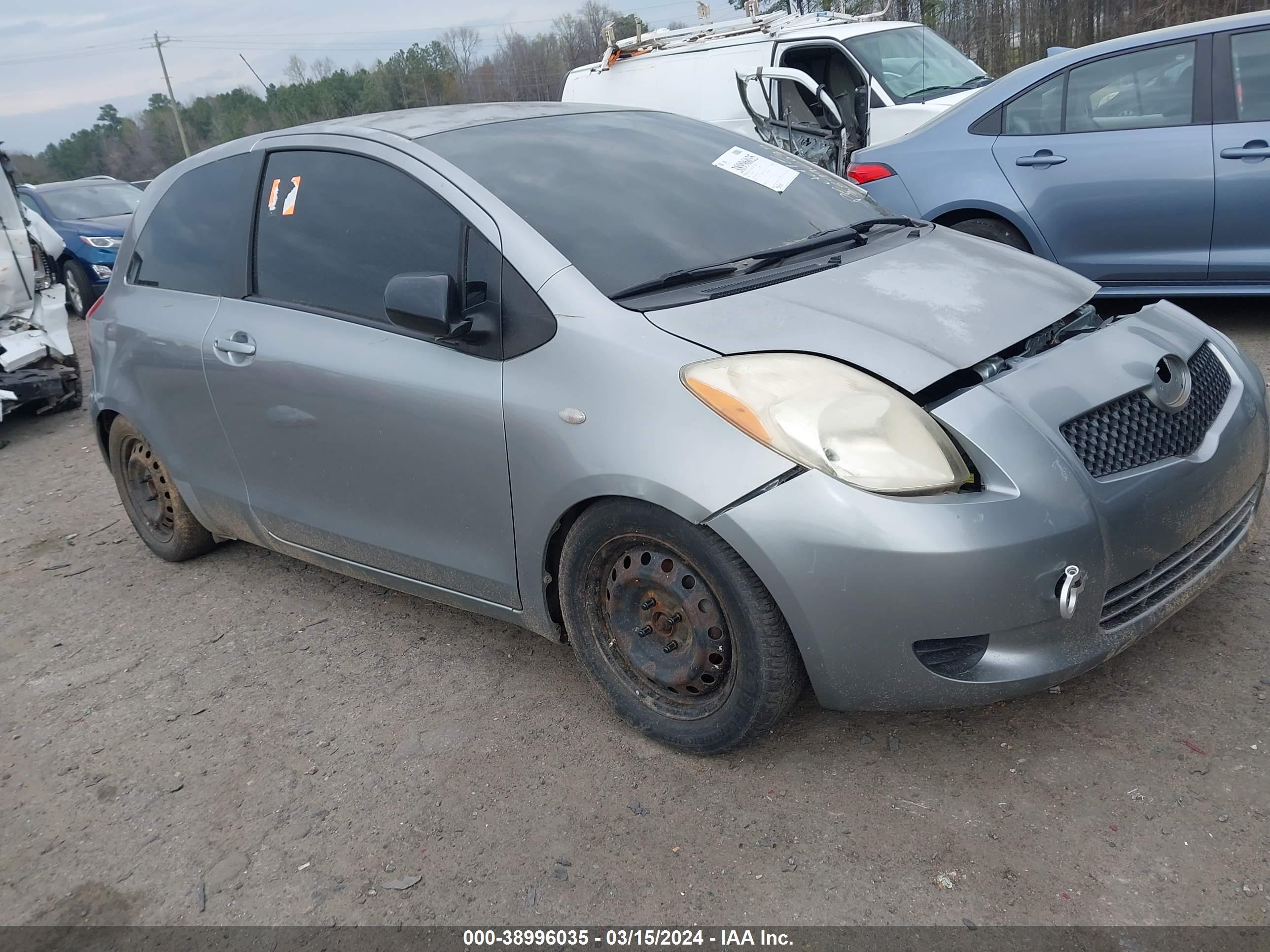 TOYOTA YARIS 2008 jtdjt923385184288