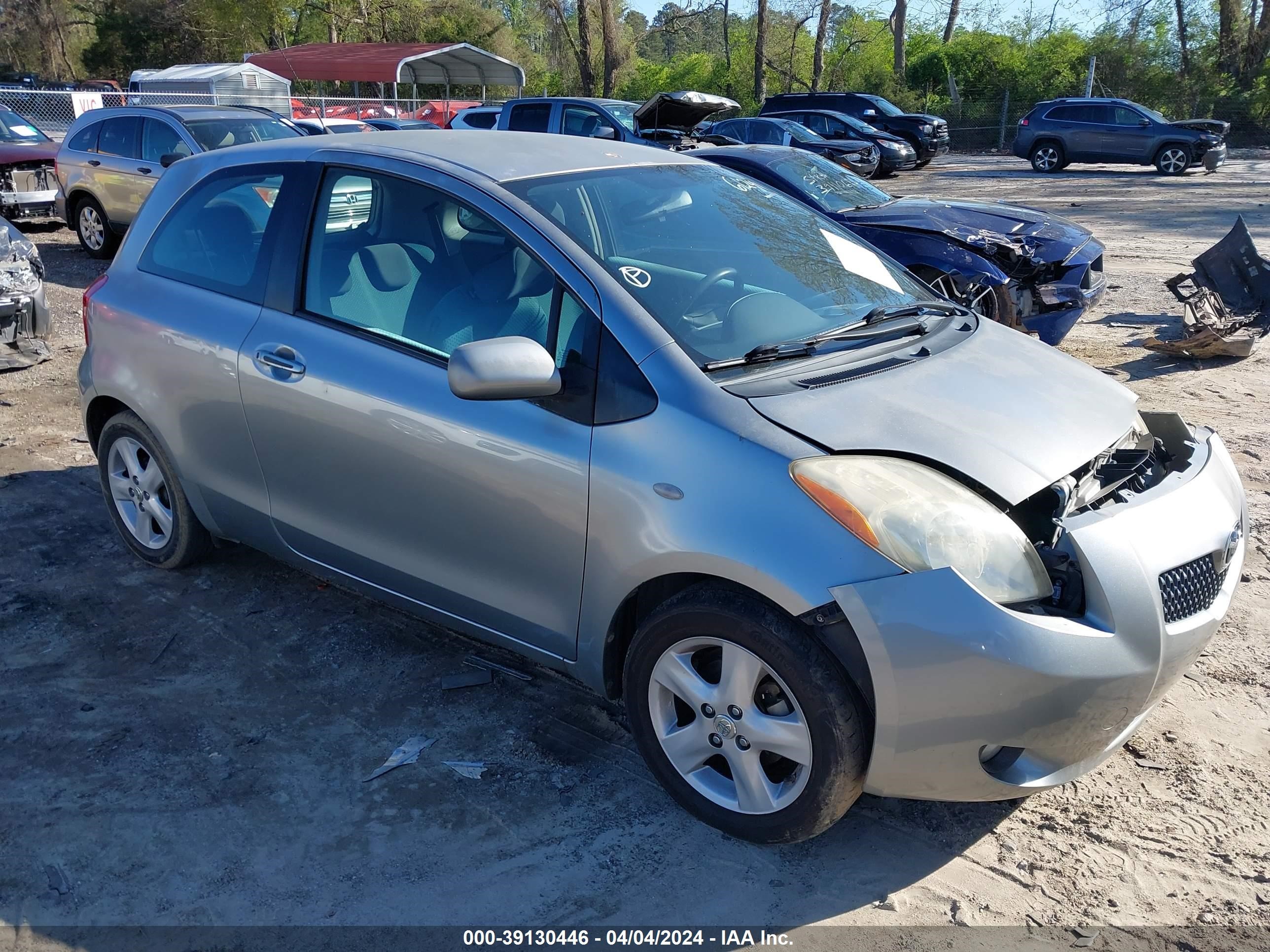 TOYOTA YARIS 2008 jtdjt923385216124